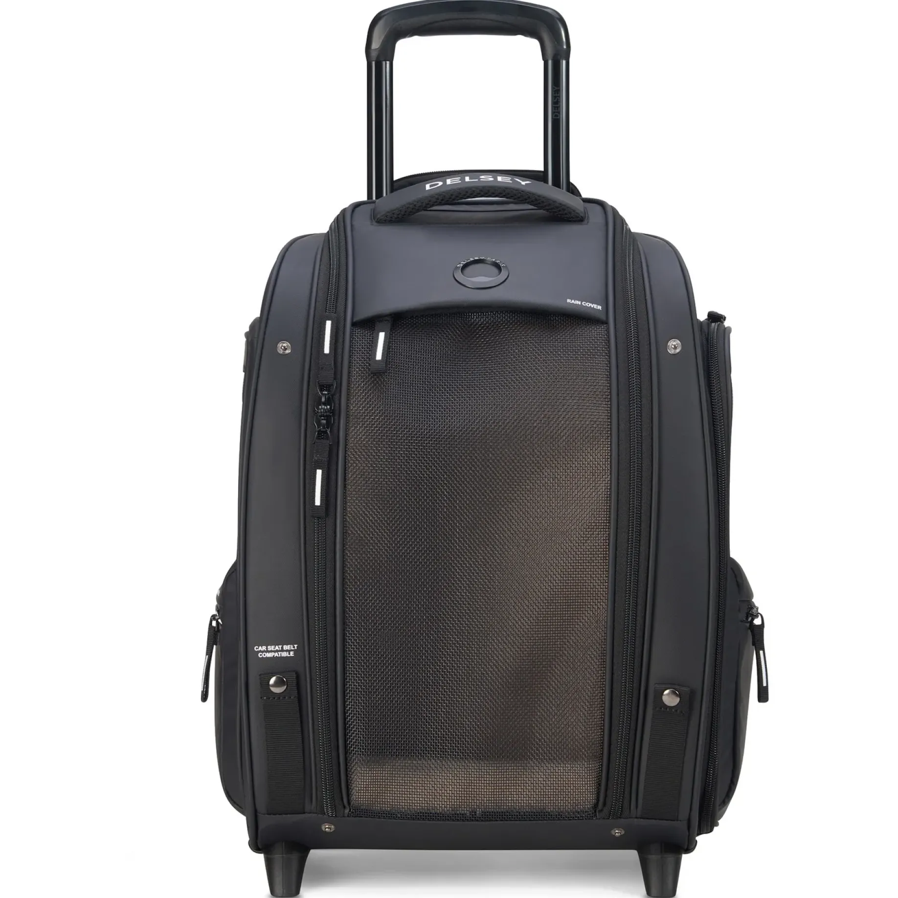 Raspail - 2-Rollen-Tiertrolley 48 cm nachhaltig (schwarz)