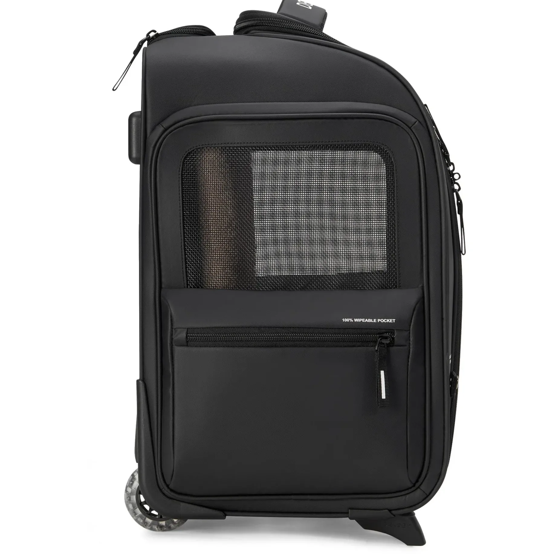 Raspail - 2-Rollen-Tiertrolley 48 cm nachhaltig (schwarz)