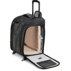 Raspail - 2-Rollen-Tiertrolley 48 cm nachhaltig (schwarz)