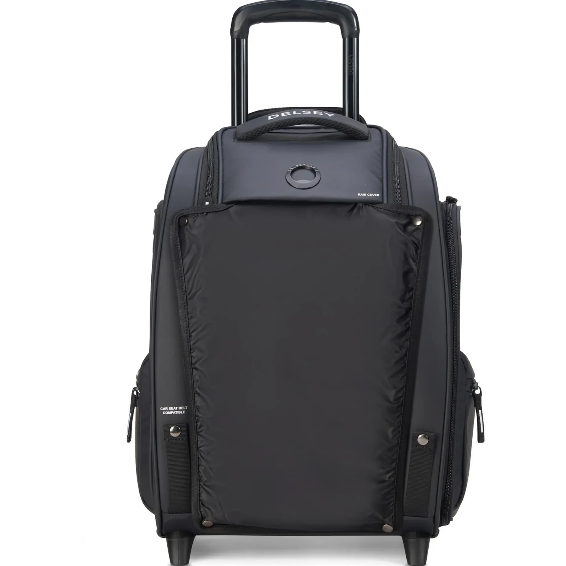 Raspail - 2-Rollen-Tiertrolley 48 cm nachhaltig (schwarz)