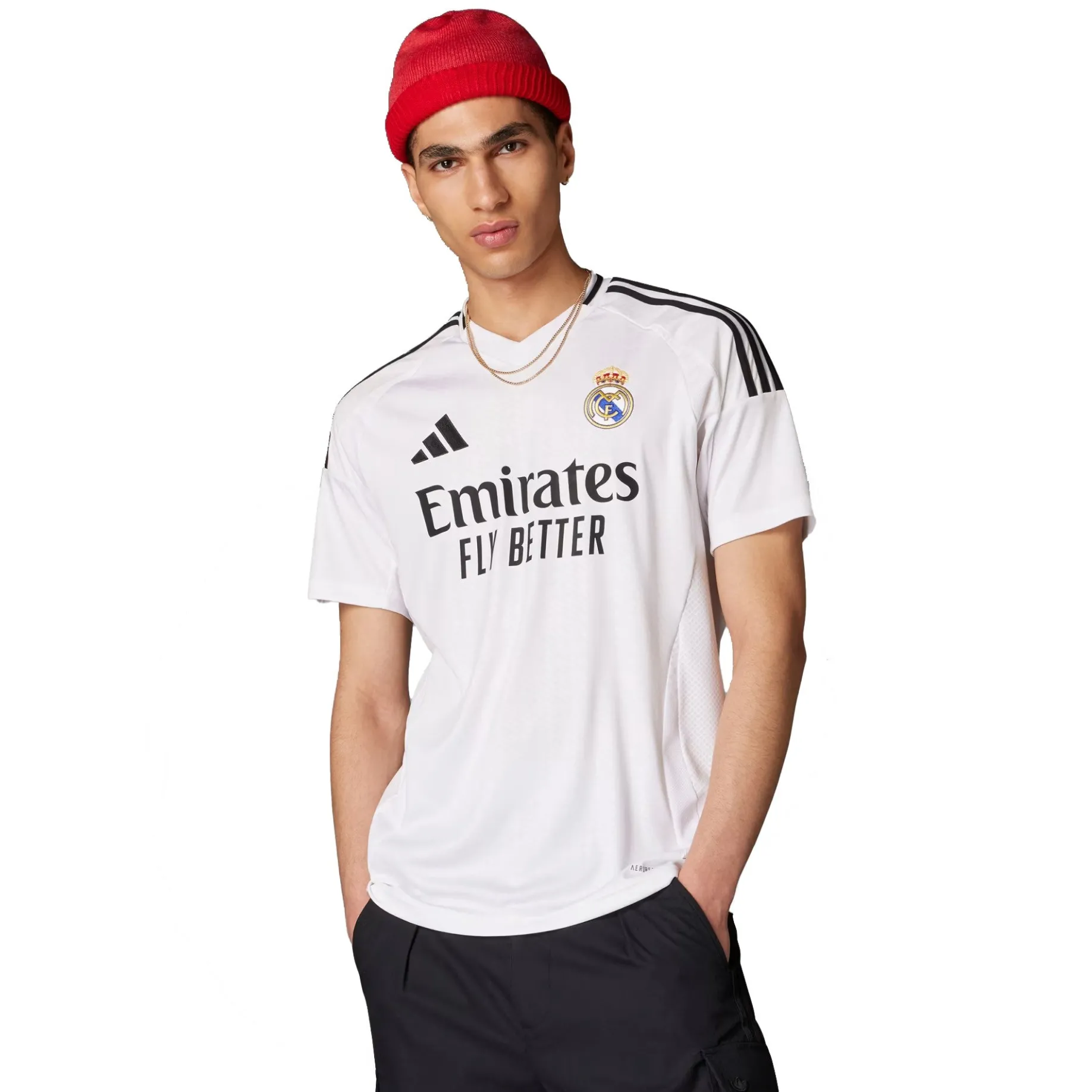 Real Madrid - Heimtrikot 24/25 Men (white, 2XL)
