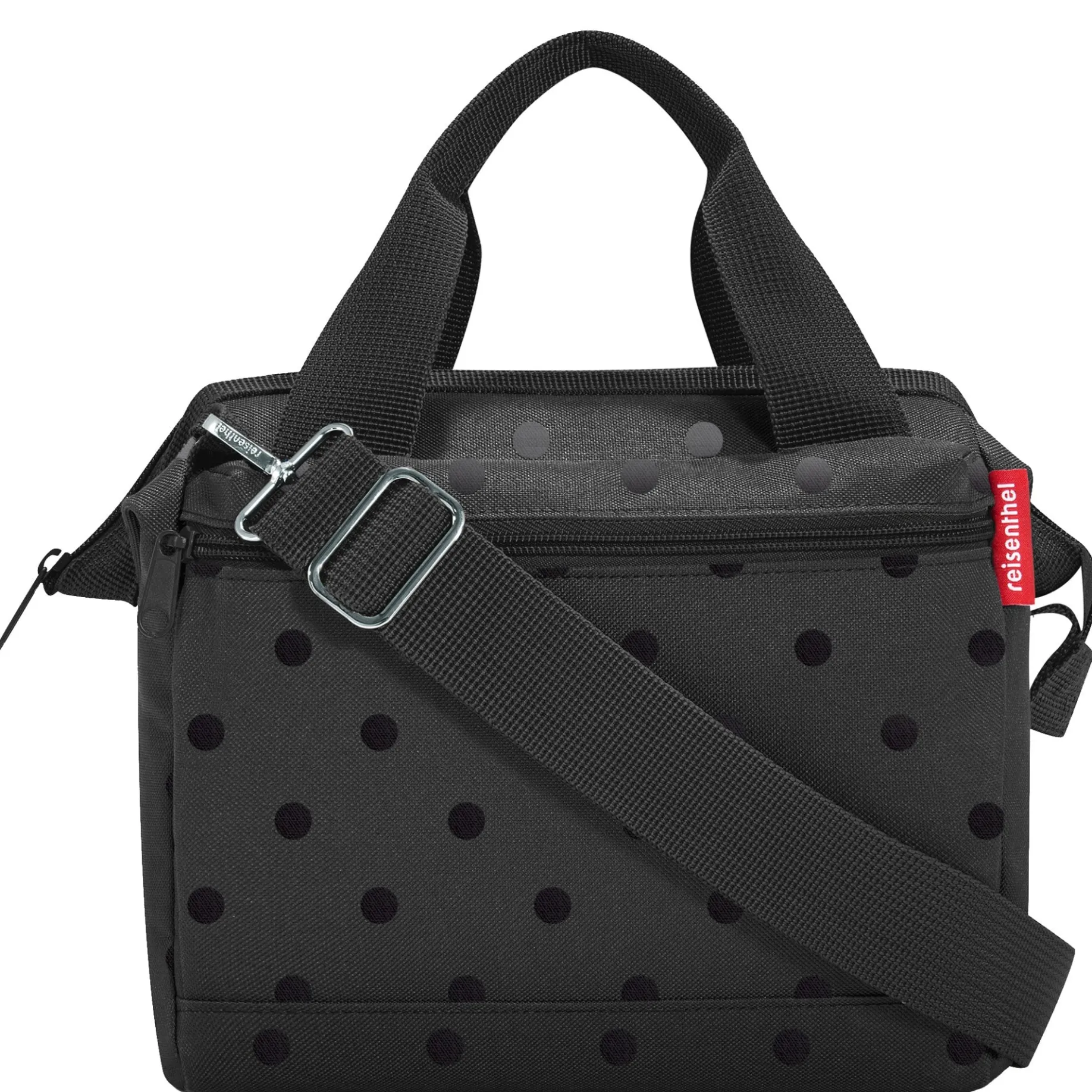 reisenthel allrounder cross - Schultertasche 24 cm (glossy dots black)