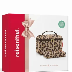 reisenthel beautycase set - Geschenkset 2tlg. (leo macchiato)