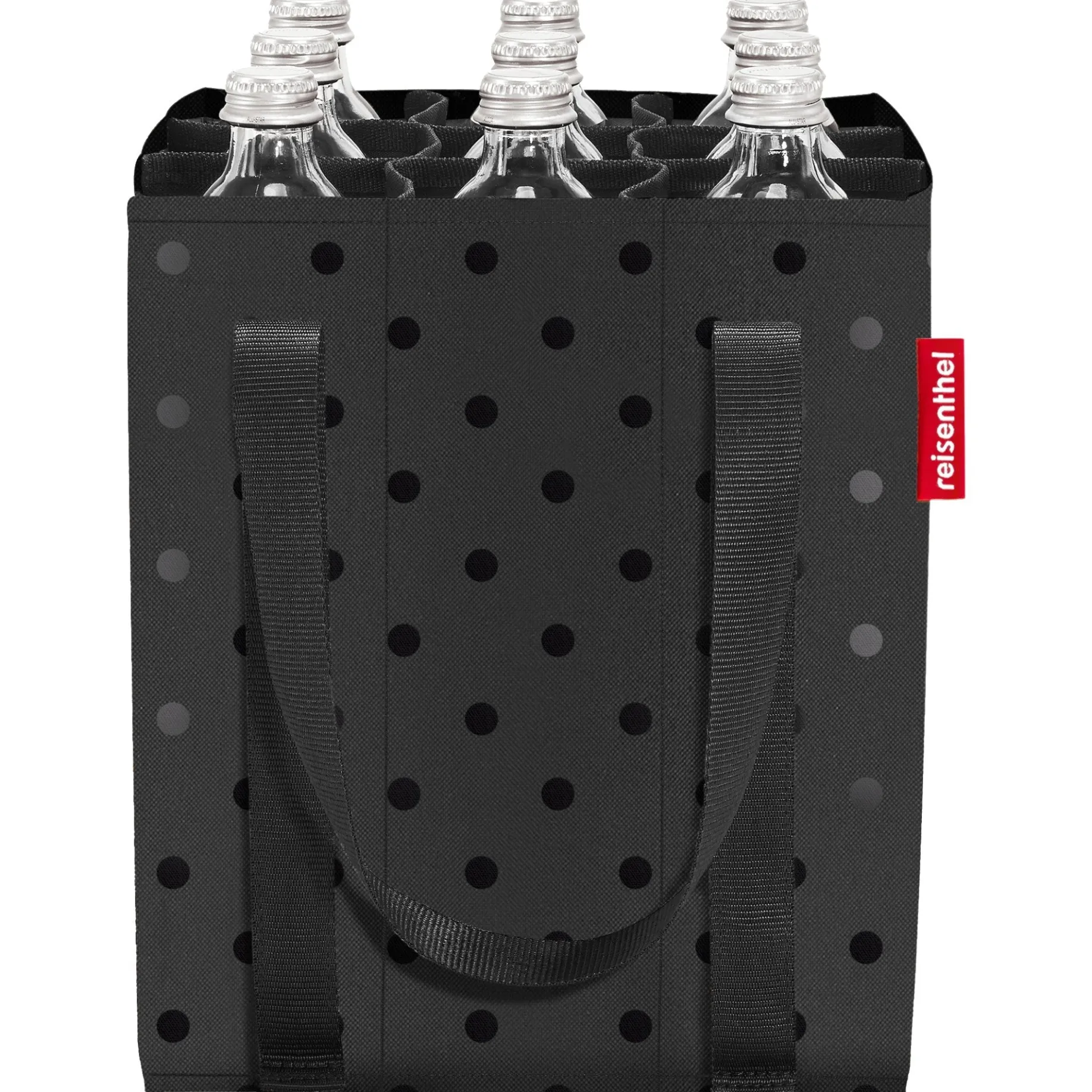 reisenthel bottlebag Flaschen - Tragetasche (glossy dots black)