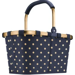 reisenthel carrybag - Einkaufskorb (frame metallic dots blue)