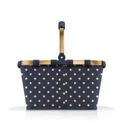 reisenthel carrybag - Einkaufskorb (frame metallic dots blue)