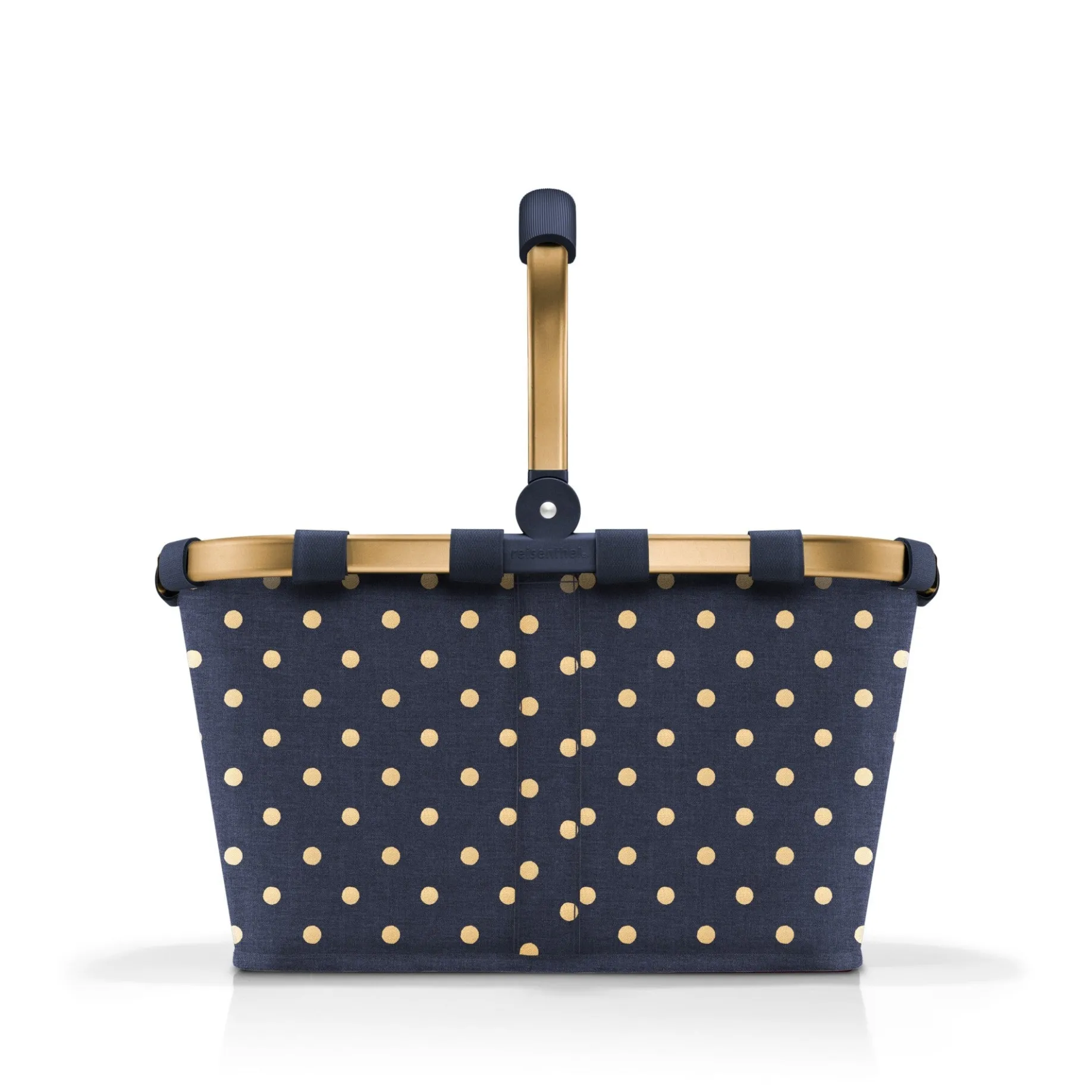 reisenthel carrybag - Einkaufskorb (frame metallic dots blue)