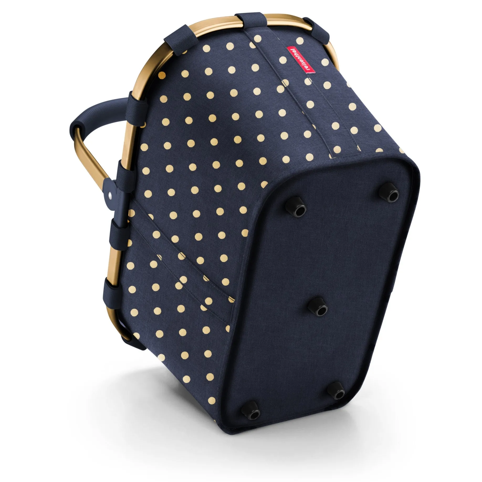 reisenthel carrybag - Einkaufskorb (frame metallic dots blue)