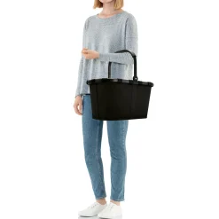 reisenthel carrybag - Einkaufskorb (black/black)