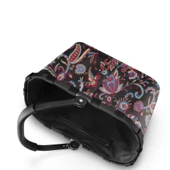 reisenthel carrybag - Einkaufskorb (frame paisley black)