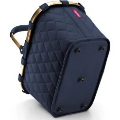 reisenthel carrybag - Einkaufskorb (frame rhombus midnight gold)
