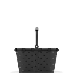 reisenthel carrybag xs - Einkaufskorb 21 cm (frame glossy dots black)