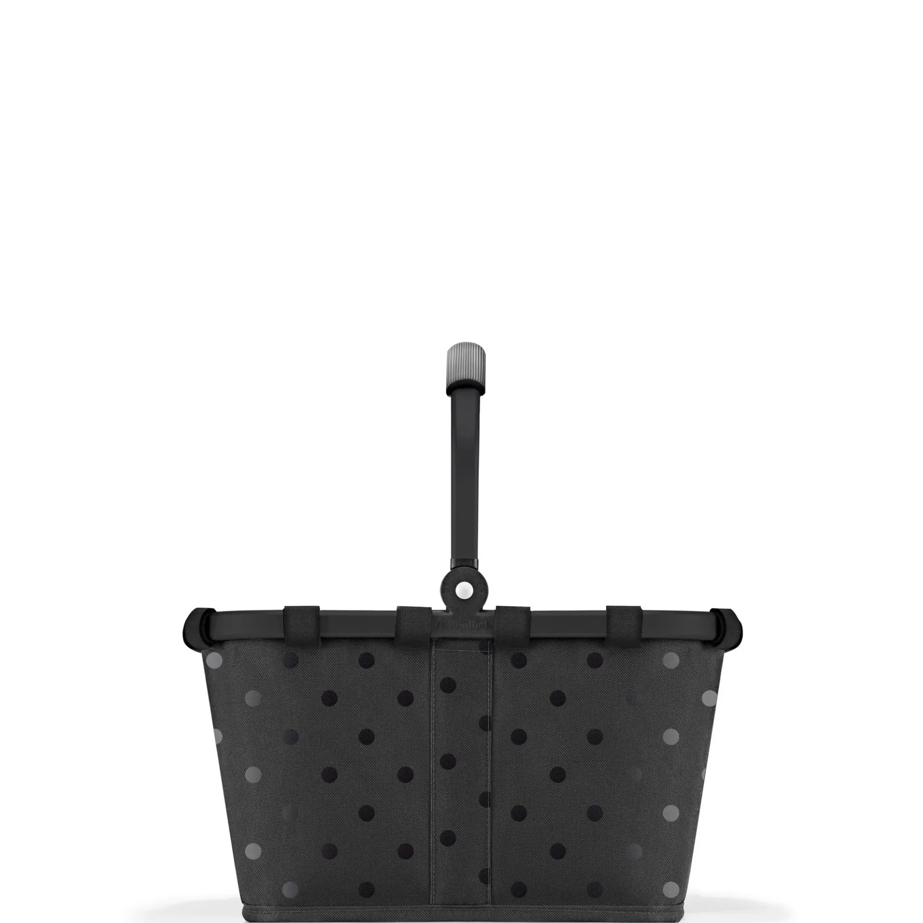 reisenthel carrybag xs - Einkaufskorb 21 cm (frame glossy dots black)