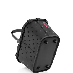 reisenthel carrybag xs - Einkaufskorb 21 cm (frame glossy dots black)
