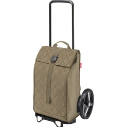 reisenthel citycruiser  - Einkaufstrolley 55 cm (rhombus olive)