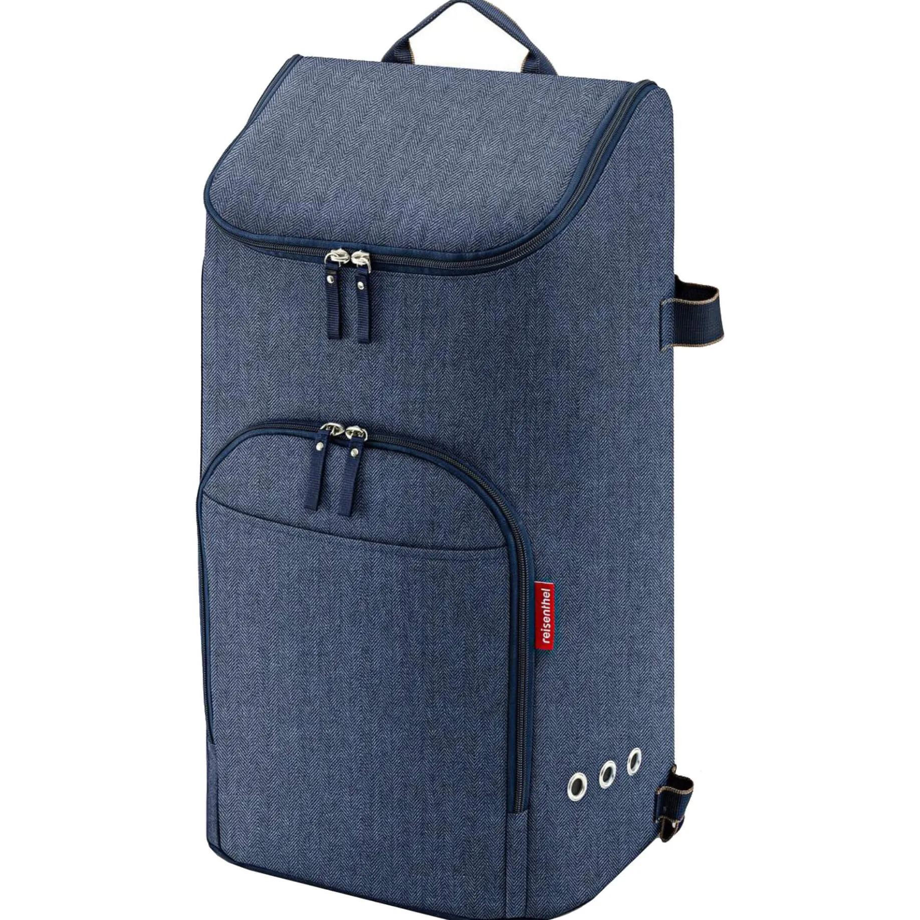 reisenthel citycruiser bag - Einkaufstasche 60 cm (herringbone dark blue)