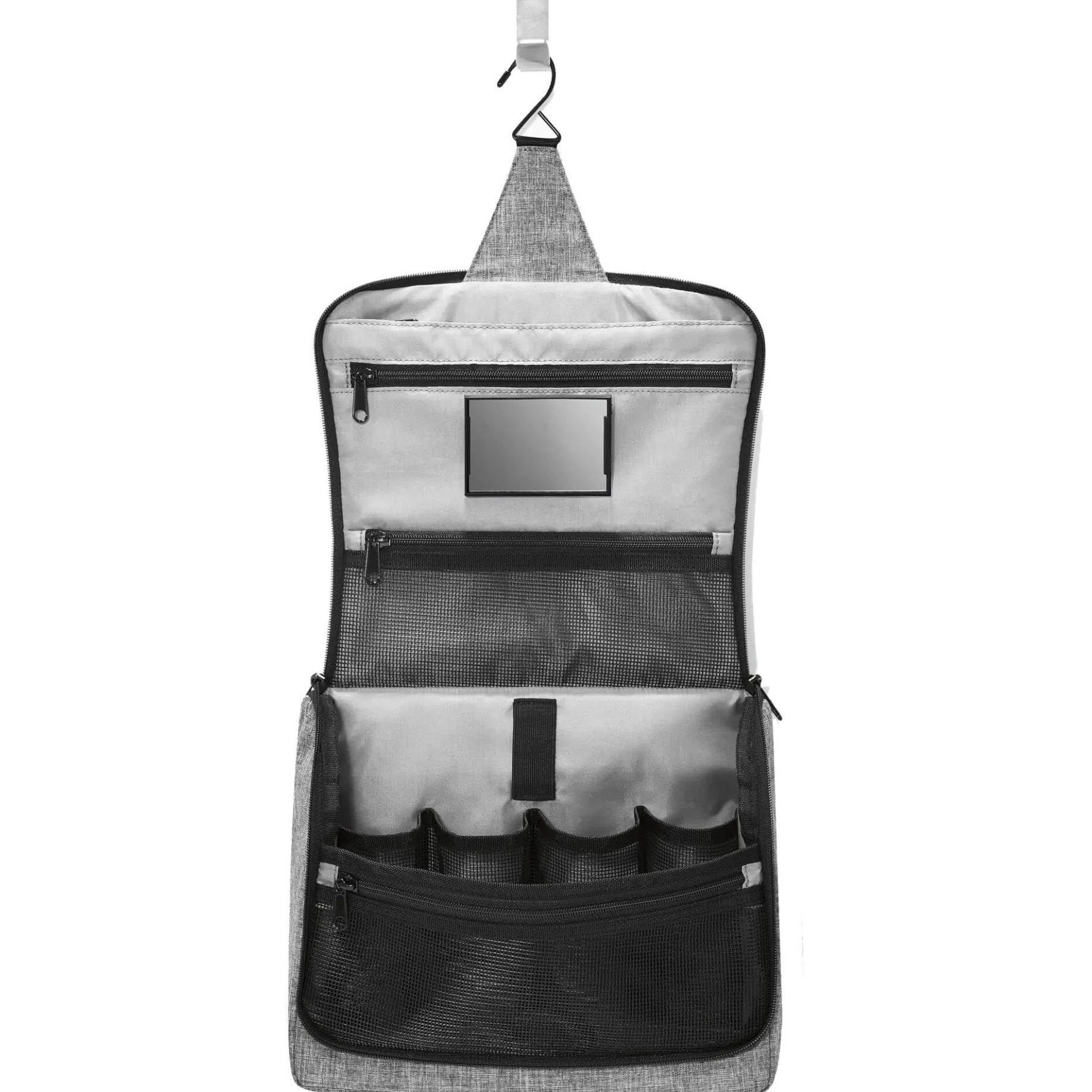 reisenthel cosmetics toiletbag XL - Kulturbeutel 28 cm (twist silver)