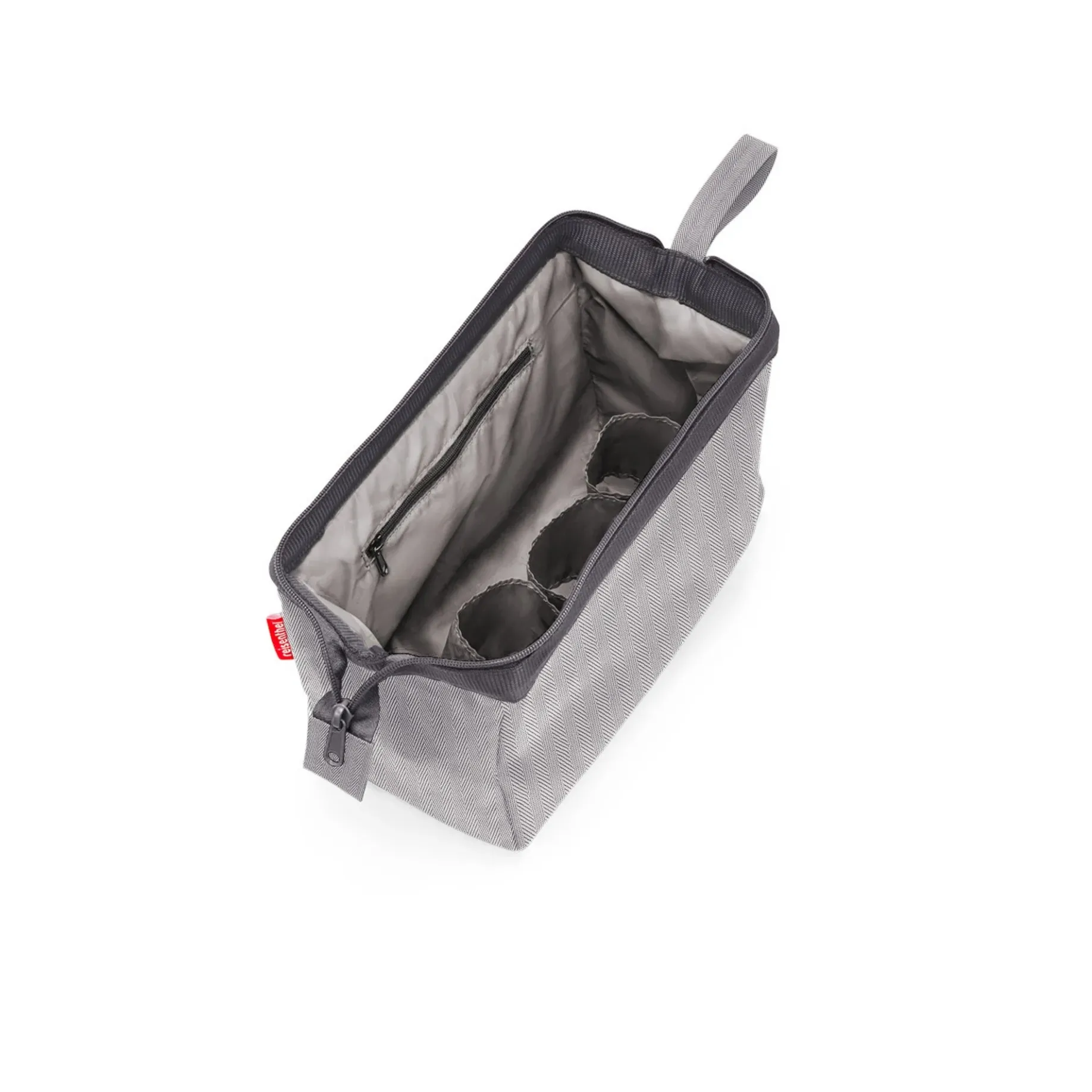 reisenthel cosmetics travelcosmetic - Kulturbeutel 26 cm (herringbone grey)