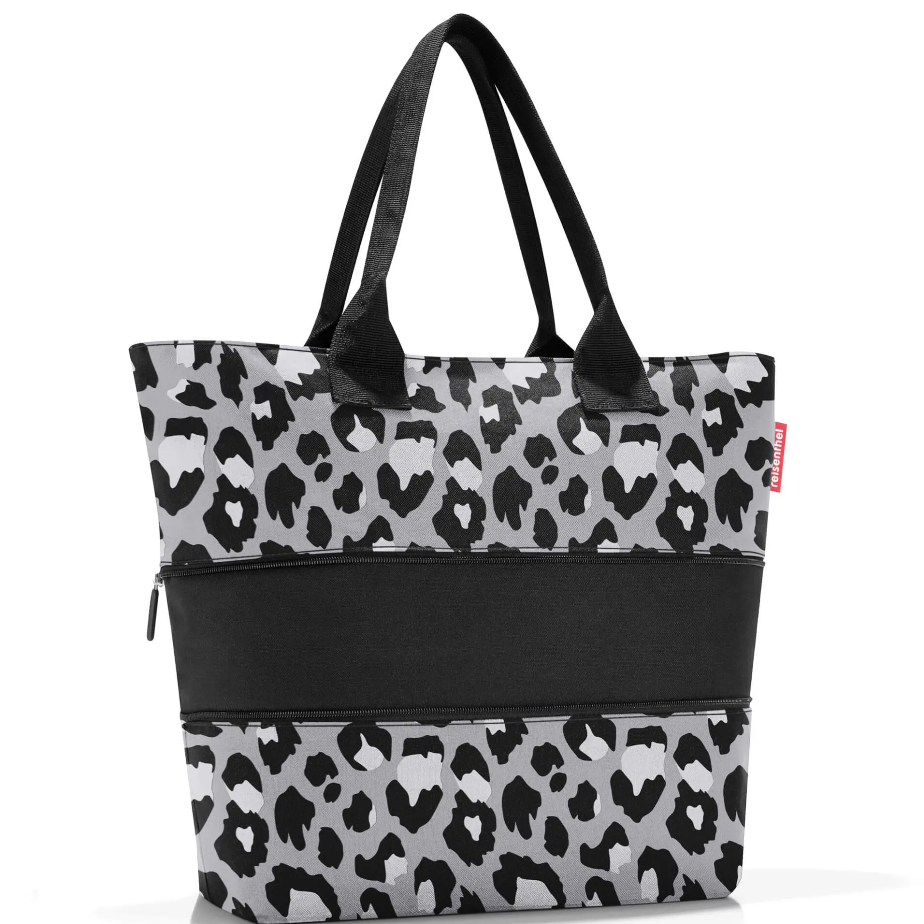reisenthel e1 - Shopper erw. 50 cm (leo nero)