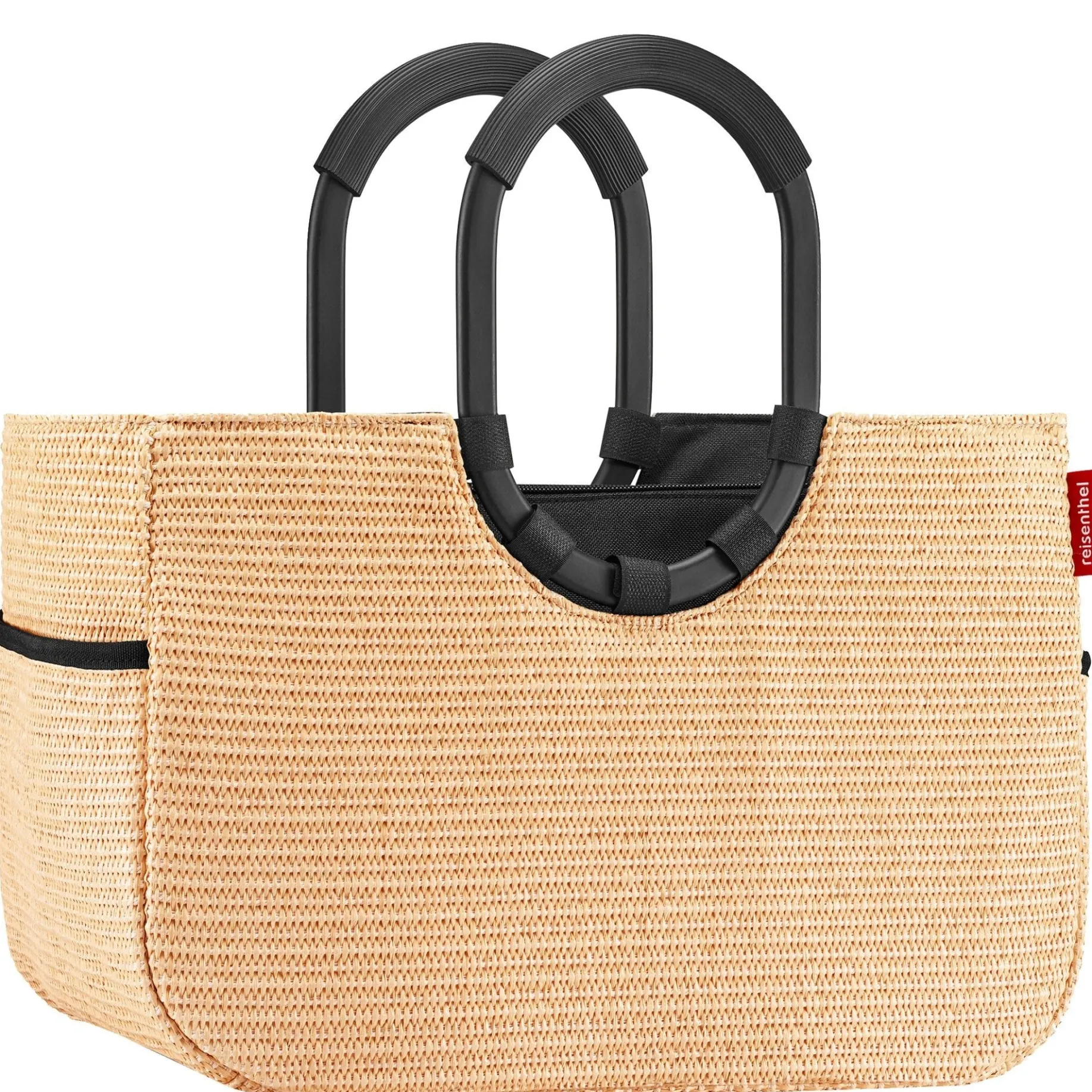 reisenthel loopshopper M / Shopper 40 cm (frame raffia black)