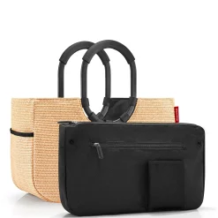 reisenthel loopshopper M / Shopper 40 cm (frame raffia black)