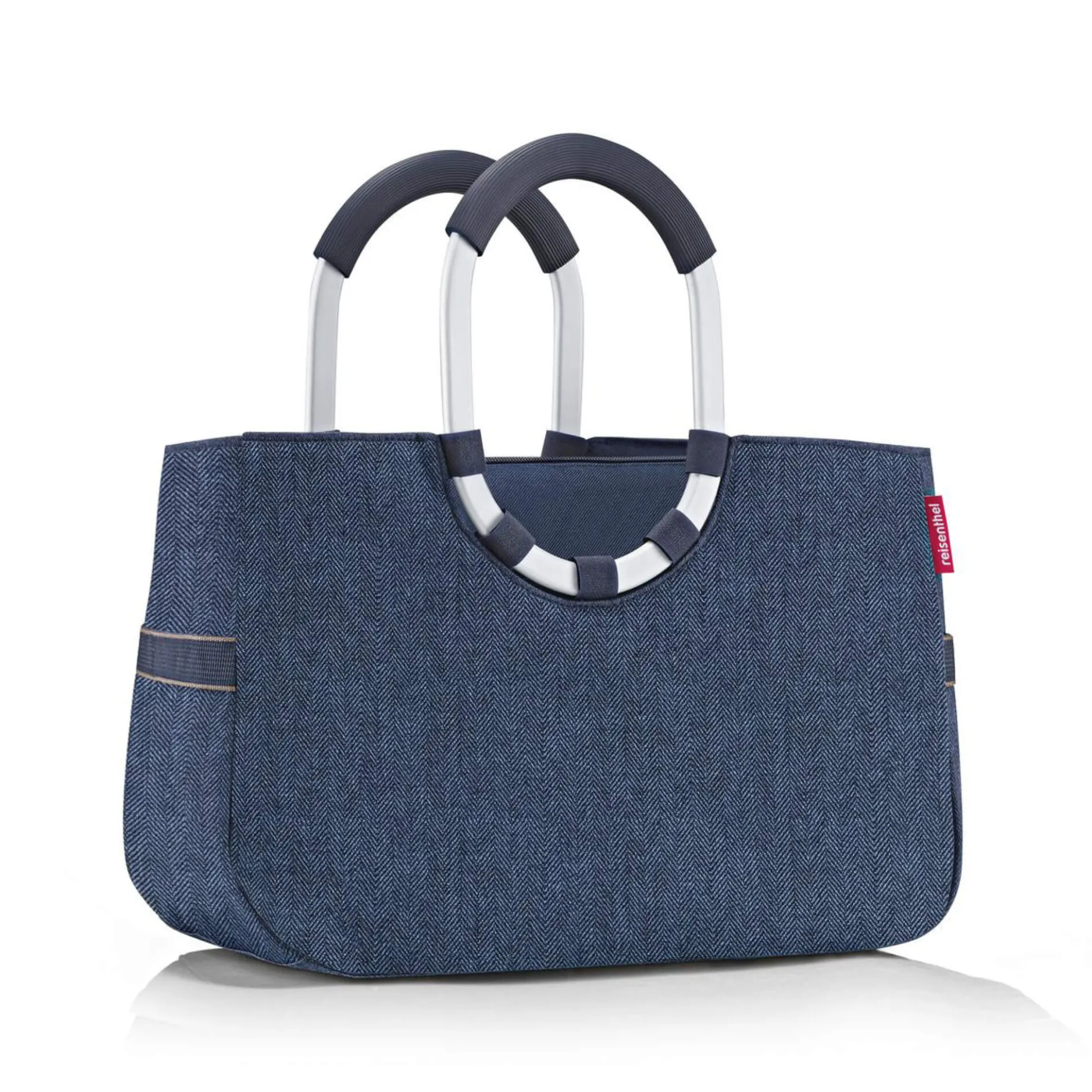 reisenthel loopshopper M / Shopper 40 cm (herringbone dark blue)