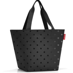 reisenthel shopper M - Shopper 51 cm (glossy dots black)