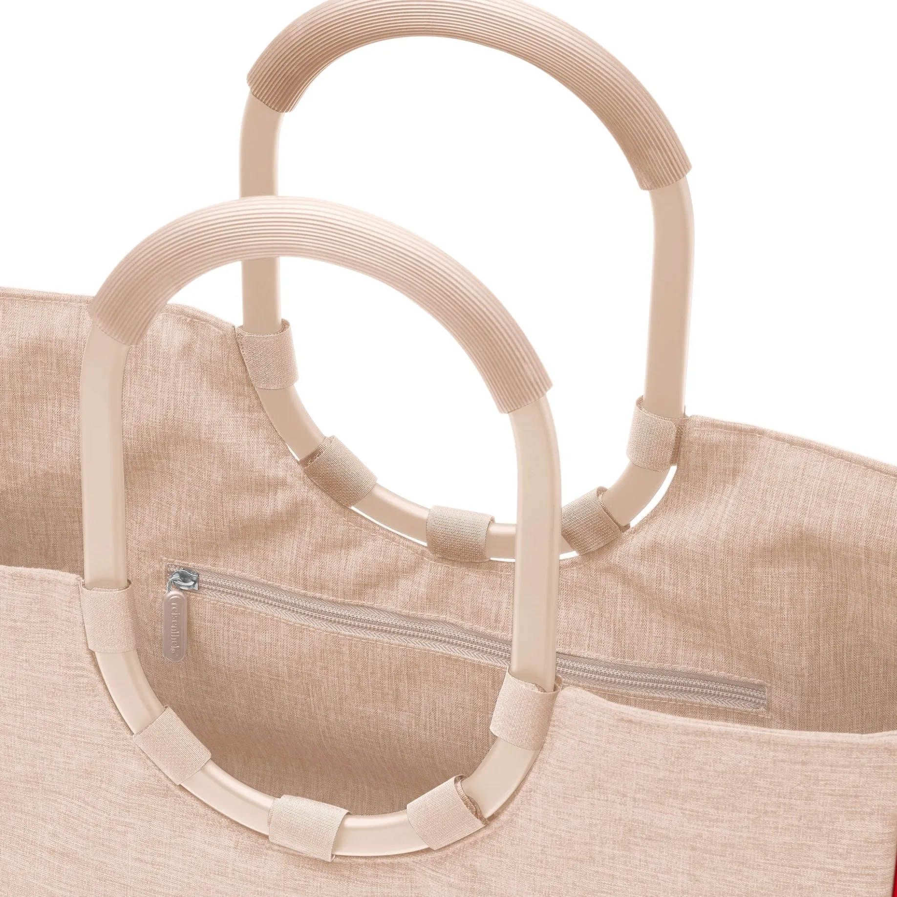 reisenthel shopping loopshopper L - Einkaufstasche mit Bügel 46 cm (twist coffee)