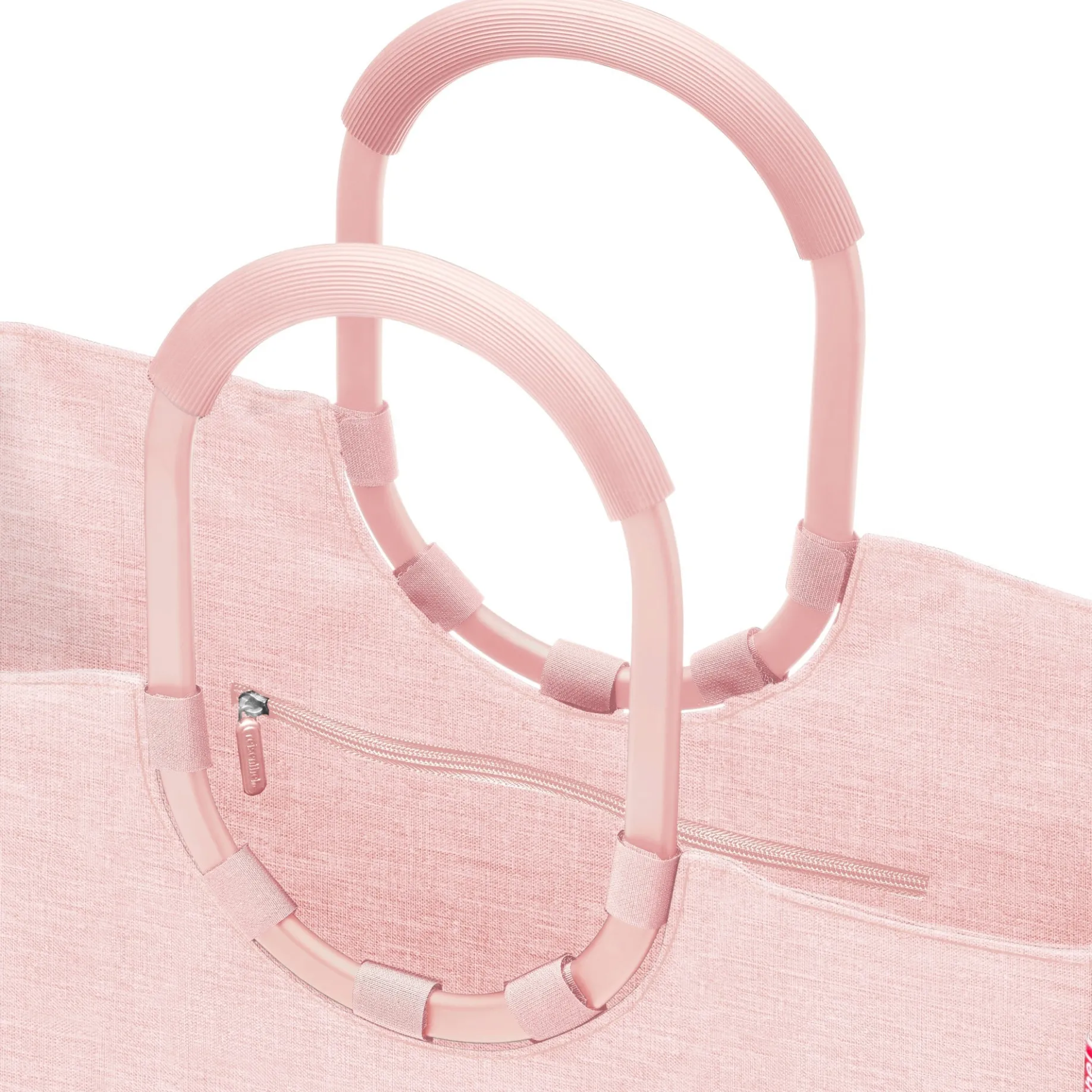 reisenthel shopping loopshopper L - Einkaufstasche mit Bügel 46 cm (frame twist blush)