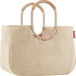 reisenthel shopping loopshopper L - Einkaufstasche mit Bügel 46 cm (cord sand)