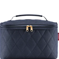 reisenthel travelling - Beautycase 28 cm (rhombus midnight gold)