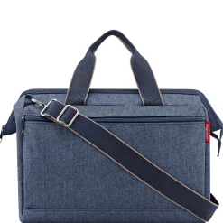 reisenthel travelling allrounder S pocket - Reisetasche 39 cm (herringbone dark blue)