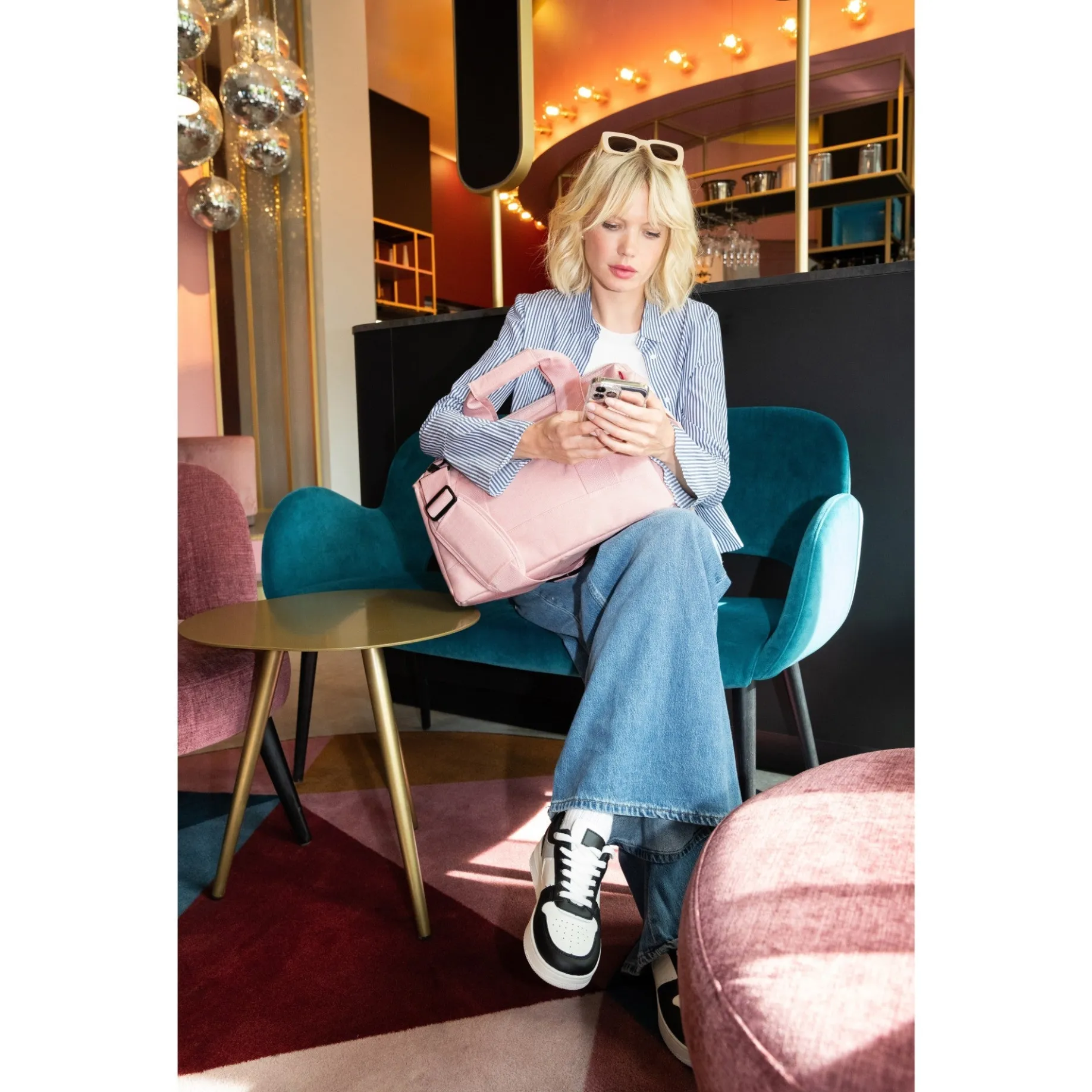 reisenthel travelling allrounder M - Reisetasche 40 cm (twist blush)