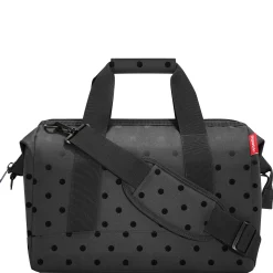 reisenthel travelling allrounder M - Reisetasche 40 cm (glossy dots black)