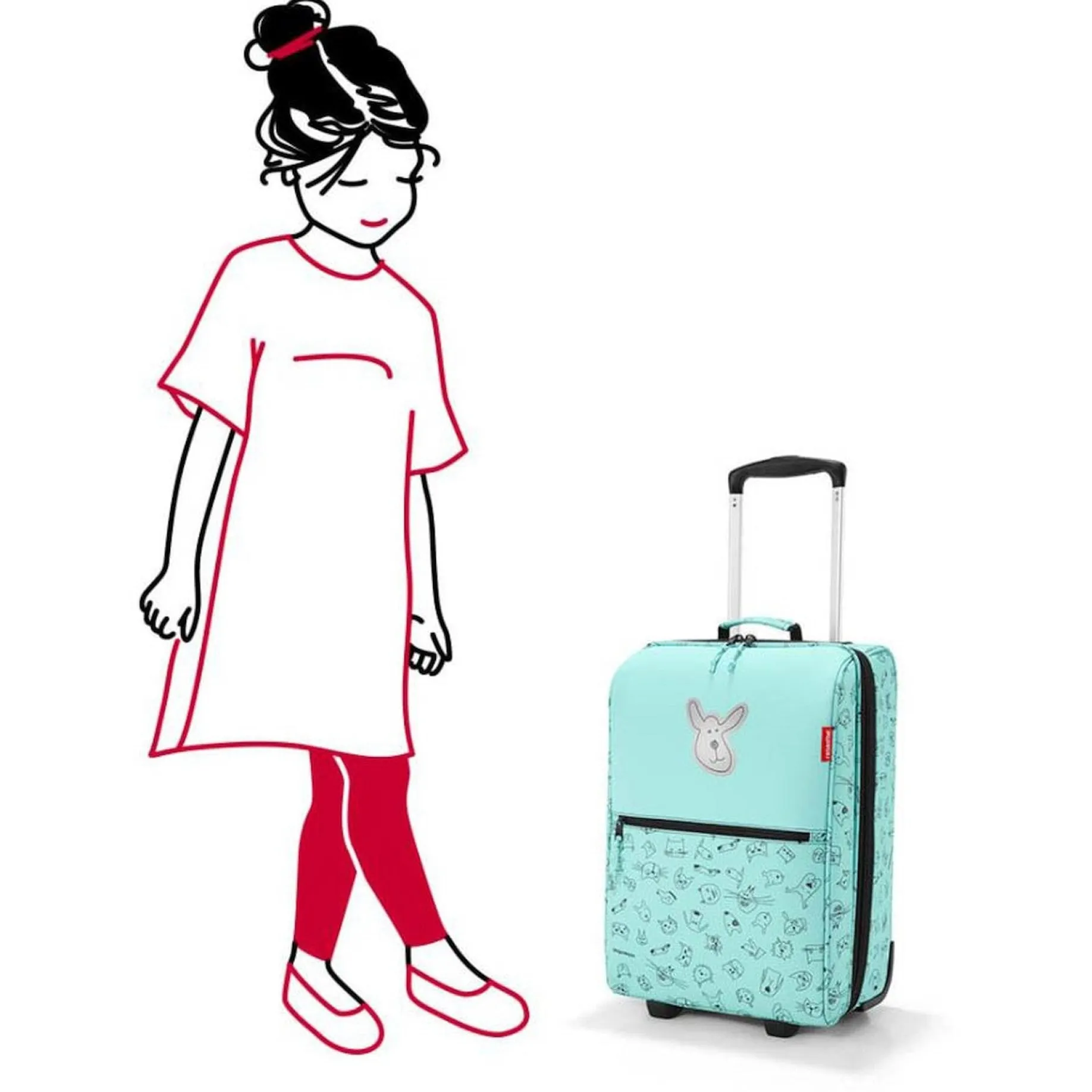reisenthel trolley XS - 2-Rollen-Kindertrolley 43 cm (mint)