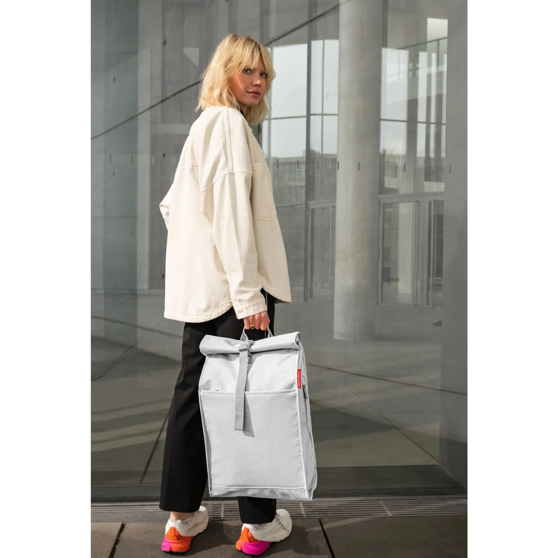 reisenthel Urban Rolltop - Rucksack 49 cm (twist sky rose)