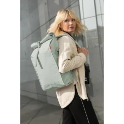reisenthel Urban Rolltop - Rucksack 49 cm (twist sage)