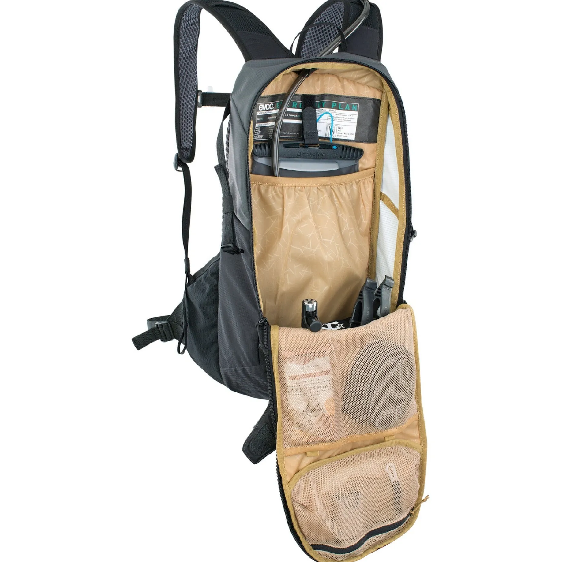 Ride 12L - Fahrradrucksack 47 cm (carbon grey/black)