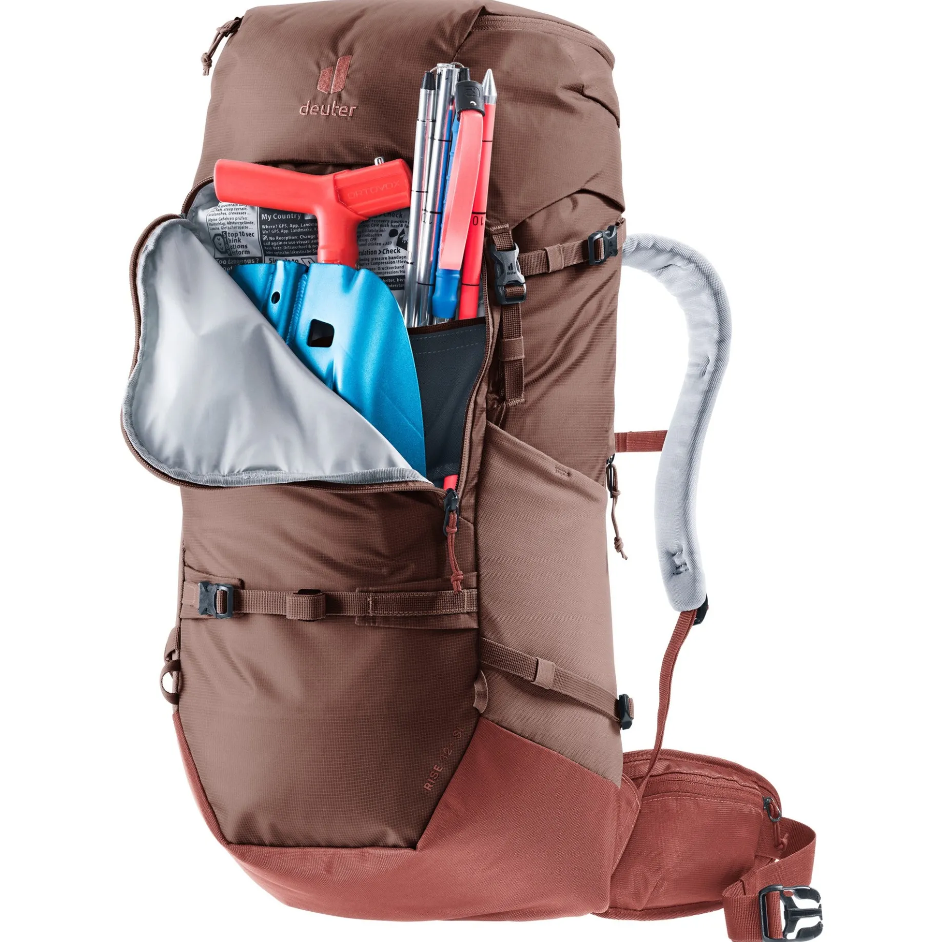Rise 32+ SL - Women's Schneeschuhtouren Rucksack 70 cm (raisin-caspia)