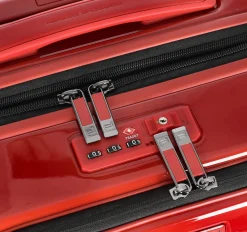 Roadster Hardcase - 4-Rollen-Kabinentrolley S 55 cm (carmine red)