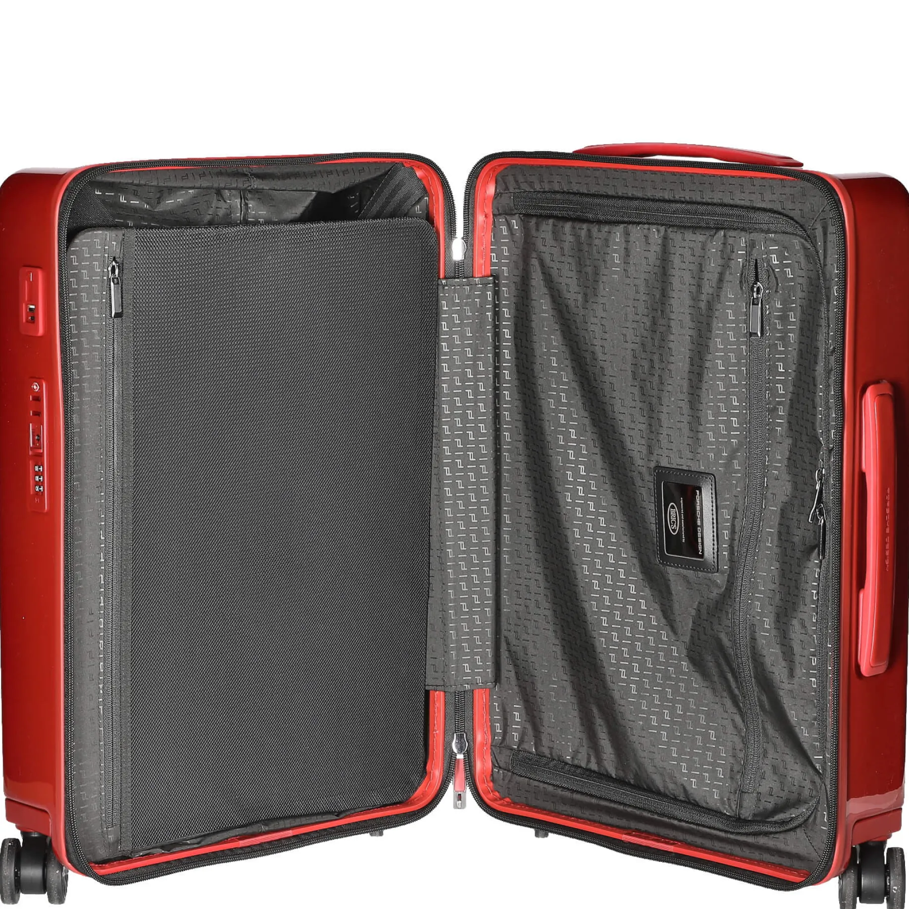 Roadster Hardcase - 4-Rollen-Kabinentrolley 55 cm S (carmine red)