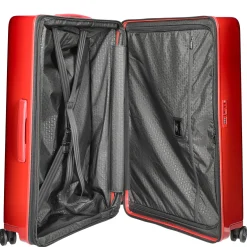 Roadster Hardcase - 4-Rollen-Trolley 82 cm XL erw. (carmine red)