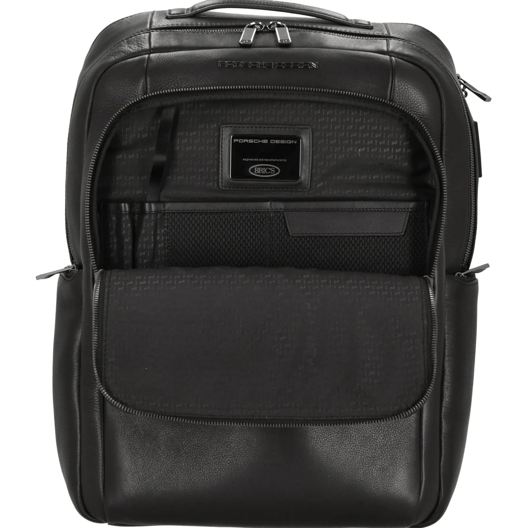 Roadster Leather - Rucksack 16" L 47 cm (black)