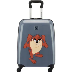 Roncato Looney Tunes Kids - 4-Rollen-Kindertrolley 50 cm (Taz Antracite)