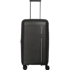 Roomer Trunk - 4-Rollen-Trolley M 66 cm erw. (black)