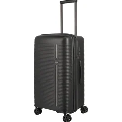 Roomer Trunk - 4-Rollen-Trolley M 66 cm erw. (black)