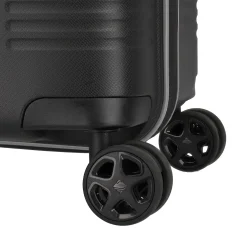 Roomer Trunk - 4-Rollen-Trolley M 66 cm erw. (black)