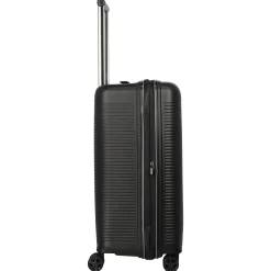 Roomer Trunk - 4-Rollen-Trolley M 66 cm erw. (black)