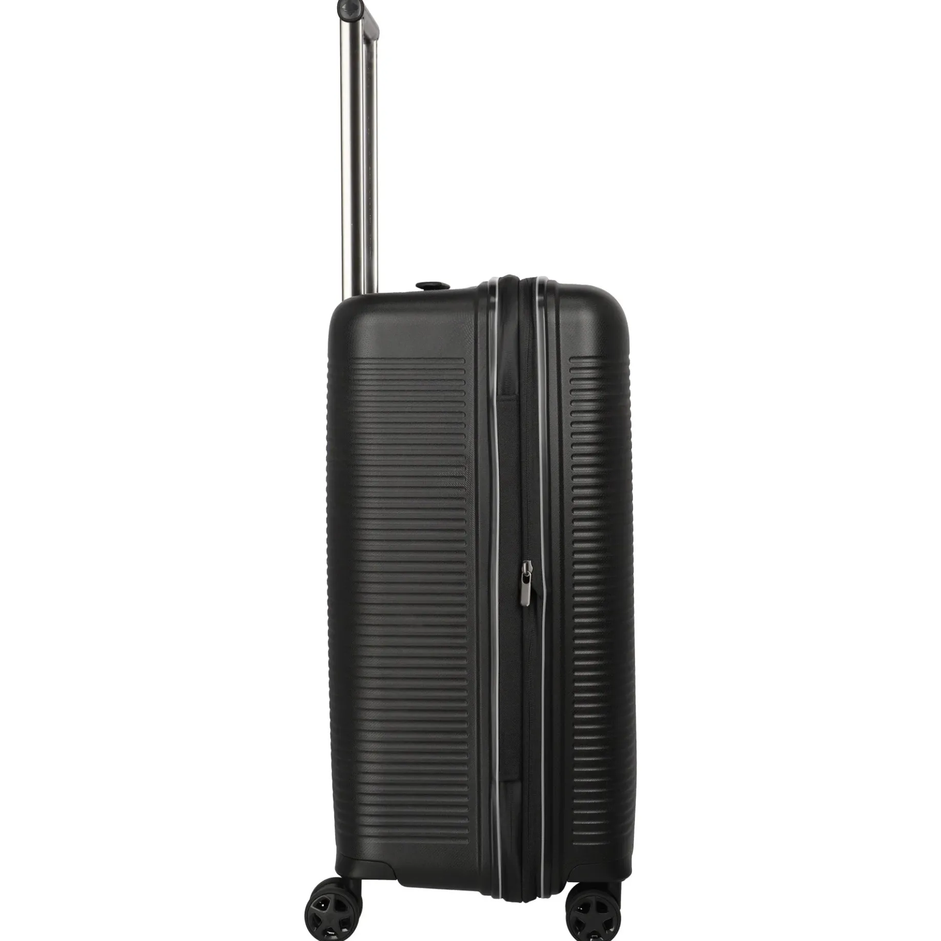 Roomer Trunk - 4-Rollen-Trolley M 66 cm erw. (black)
