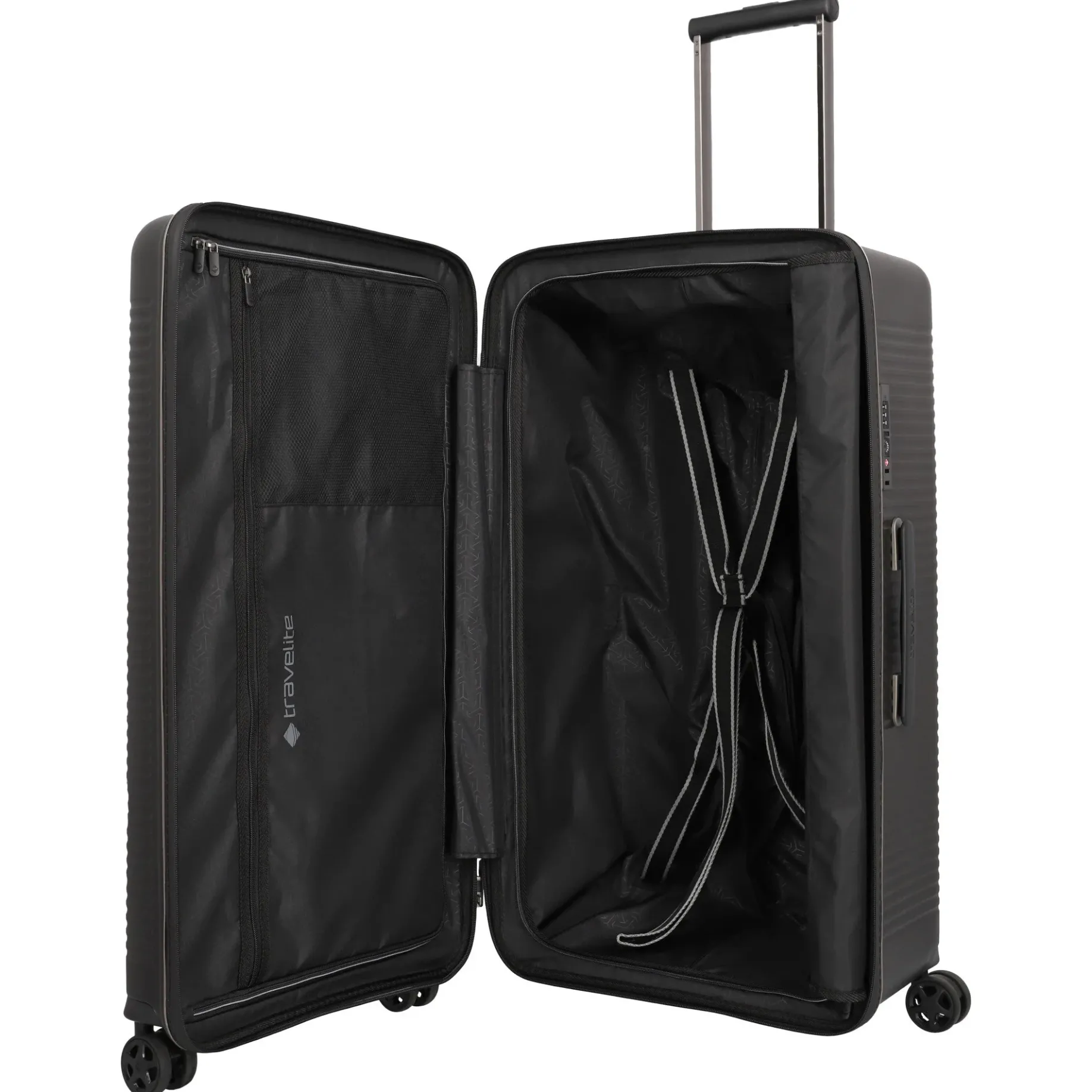 Roomer Trunk - 4-Rollen-Trolley Set L/M 2tlg. (black)